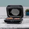 Мультипіч Ninja Foodi MAX Health MultiGrill & Air Fryer з Сooking probe AG551EU, пакування пошкоджене, товар цілий.